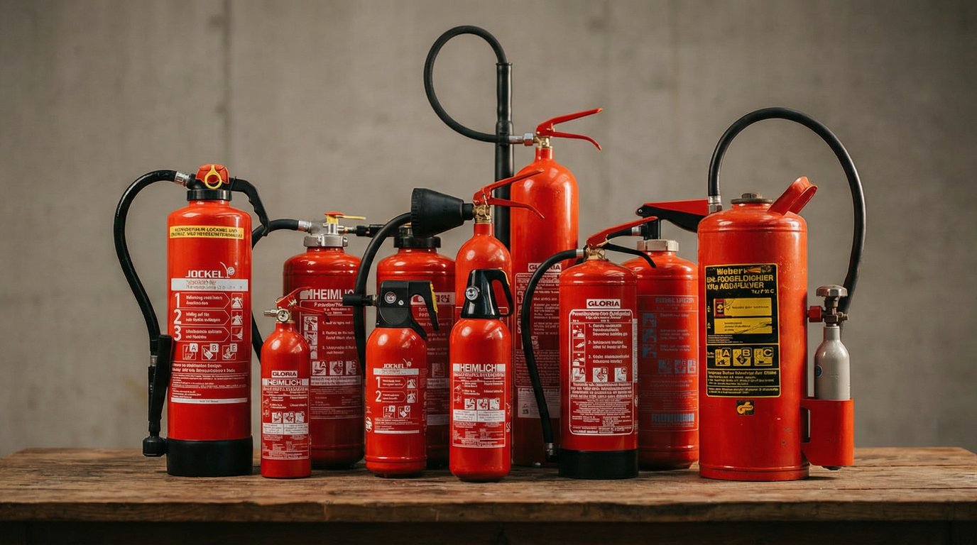 Feuerlöscher für alle Brandklassen